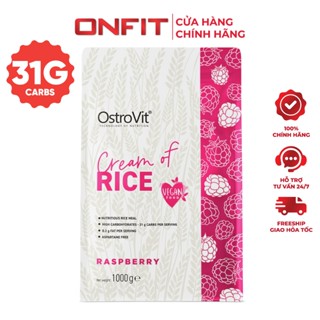  Bột Gạo Ostrovit Cream Of Rice  1KG  Bột Gạo Nhập Khẩu Ba Lan Bổ Sung Tinh Bột Nhanh | ONFIT 