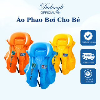 Áo Phao Tập Bơi Cho Bé DIDOOGLT Áo Phao Gile Tập Bơi Cho Bé Trai Vè Bé Gái