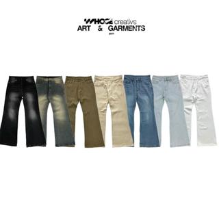 FLARED JEANS WASH VER 1 - Quần jeans ống loe wash Whose Studio