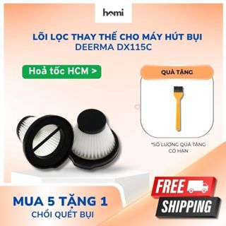 Sét 3 Bộ lọc Hepa thay thế cho các thiết bị hút bụi cầm tay của Deerma Dx115C