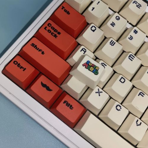 Keycap Mario Đỏ PBT – 126 Phím – Profile Cherry – Dành Cho Bàn Phím Cơ | BigBuy360 - bigbuy360.vn