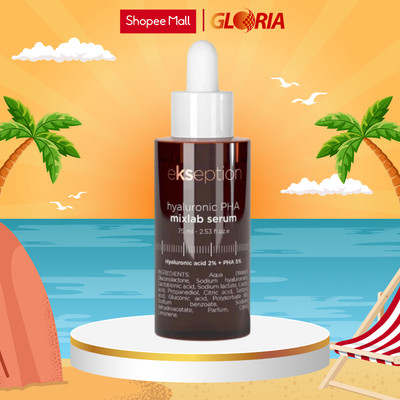 Serum Ekseption Hyaluronic PHA Mixlab Dưỡng Ẩm Da, Giúp Da Sáng Và Căng Mọng 75ml
