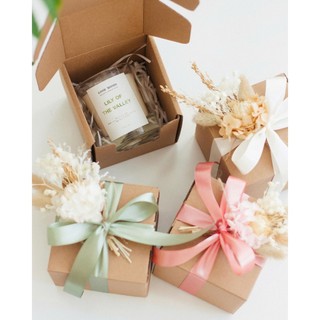 Set nến thơm Blossom - Good Moods, set nến thơm quà tặng ý nghĩa, kèm thiệp và túi đi kèm - Size S 4,25oz