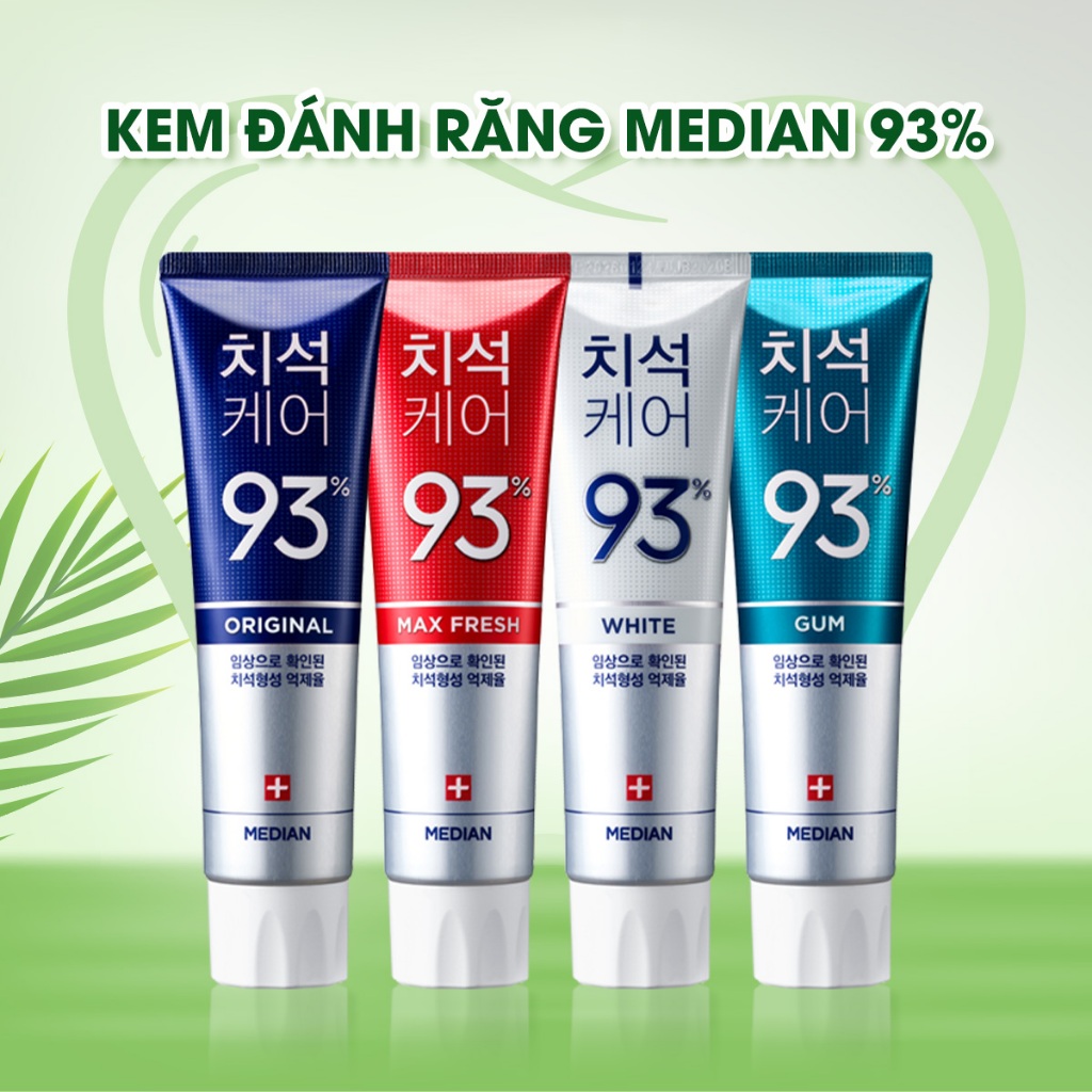 KEM ĐÁNH RĂNG MEDIAN 93% HÀN QUỐC 120g
