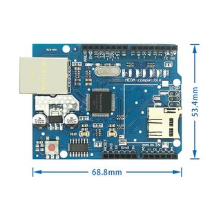 Module Ethernet W5100 chất lượng cổng SPI điện áp 5VDC