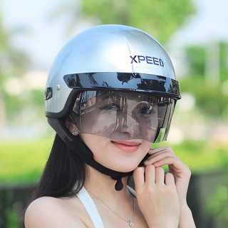 Mũ Bảo Hiểm nửa đầu XPEED IS - 2V chính hãng HJC ( có kính âm )