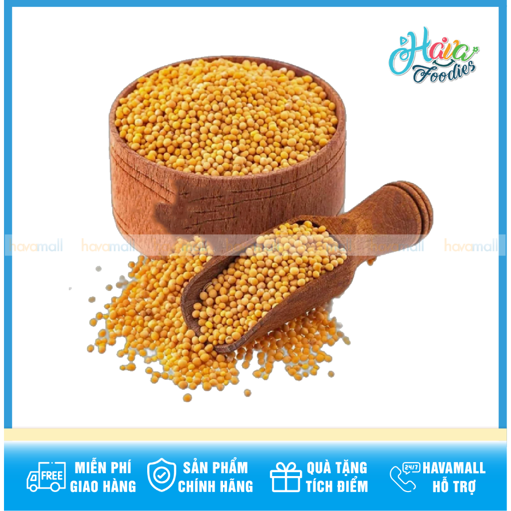 [HÀNG CHÍNH HÃNG] Hạt Mù Tạt Vàng – Mustard Seeds