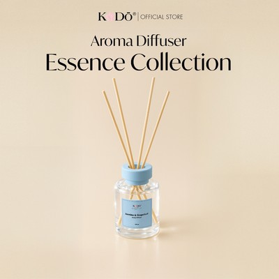 Bộ Tinh Dầu Que Khuếch Tán Hương Nước Hoa KODO Essence Kèm 6 Que Dùng Thơm Phòng, Spa, Khách Sạn - Chai 120ml