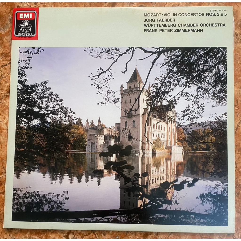 ĐĨA THAN - MOZART - VIOLIN CONCERTOS NÓ.3 & NÓ.5 Violin FRANK PETER ZIMMERMANN Nhạc trưởng JORG FAER