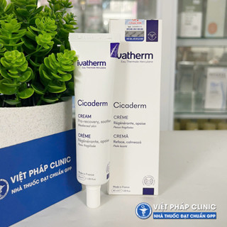 Ivatherm Cicaderm Cream 40ml - Kem Dưỡng Tái Tạo Da, Làm Lành Tổn Thương Chính hãng công ty.