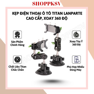  Giá đỡ điện thoại trên ô tô cửa hít kính Titan Lanparte B01 gắn điện thoại gắn taplo kính 