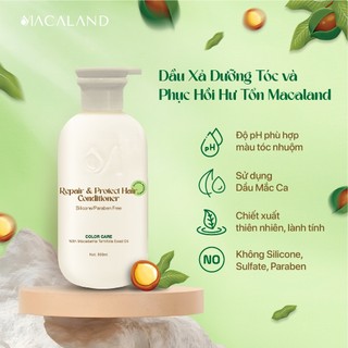  Dầu xả dưỡng tóc Mắc Ca MACALAND 500ml dưỡng tóc mềm mượt chắc khỏe phục hồi hư tổn 