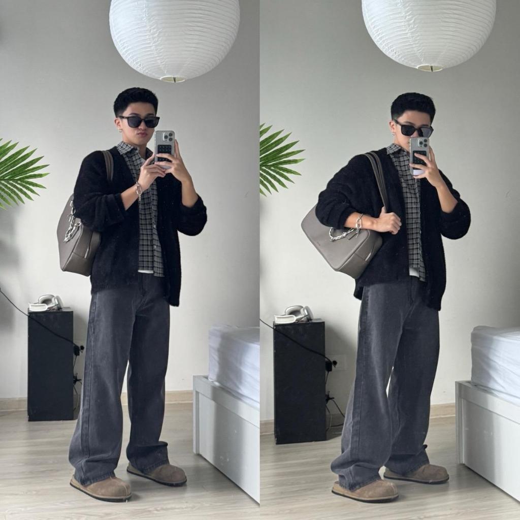 ALL WIDE STRAIGHT JEANS WHOSE - Quần jeans ống đứng unisex nam nữ Whose Studio | BigBuy360 - bigbuy360.vn