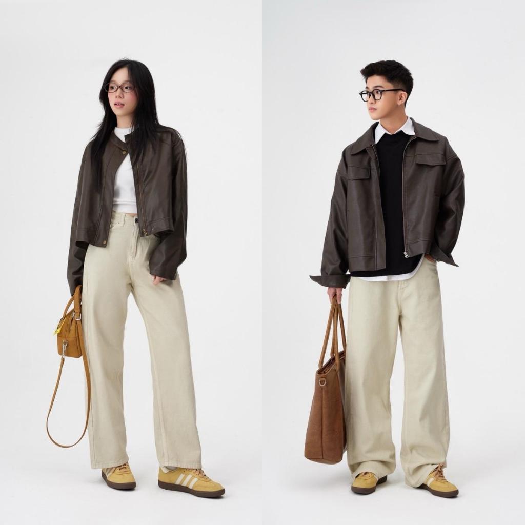 ALL WIDE STRAIGHT JEANS WHOSE - Quần jeans ống đứng unisex nam nữ Whose Studio | BigBuy360 - bigbuy360.vn