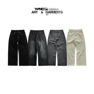 [HÀNG MỚI VỀ] ALL WIDE STRAIGHT JEANS WHOSE - Quần jeans ống đứng unisex nam nữ Whose Studio
