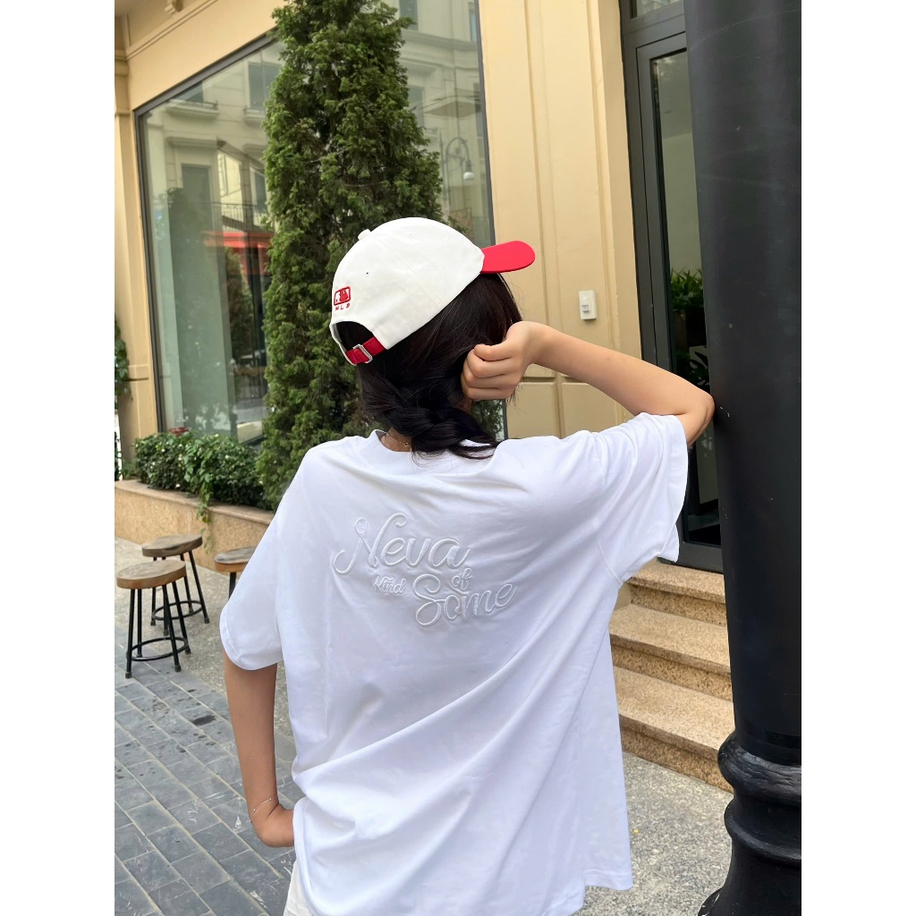 Áo Thun Boxy Neva Kind Of Some Cotton 250gsm Local Brand Nevasome Thêu Nổi Tay Lỡ Form Boxy Rộng Nam Nữ | BigBuy360 - bigbuy360.vn