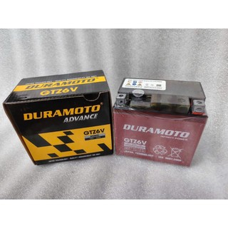 Ắc quy xe máy Honda Lead, Vision, SH125/150cc, SH Mode, PCX, Air blade- Duramoto GTZ6V (12V 6Ah)