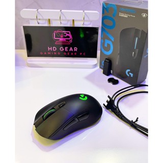   Chính hãng Logitech nhận Ghub  Chuột Gaming không dây Logitech G703 hero Lightspeed đã qua sử dụng 