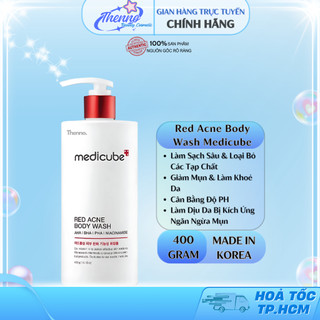 Sữa Tắm Ngừa Mụn Lưng Medicube Red Acne Body Wash 400gr 