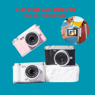 Máy Ảnh Mini CCD Siêu Nét 4K – Quay Video Full HD, Tặng Kèm Thẻ 512G – Nhỏ Gọn Tiện Lợi