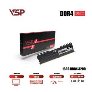  Ram máy tính Bộ nhớ máy tính để bàn VSP 8G 16G DDR4 3200 - Chính hãng VSP 