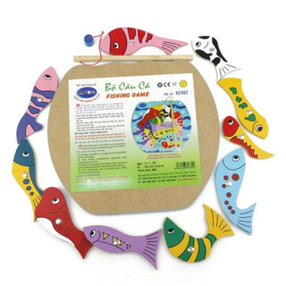 Đồ chơi gỗ - Bộ câu cá cho bé chính hãng Winwintoys 62362