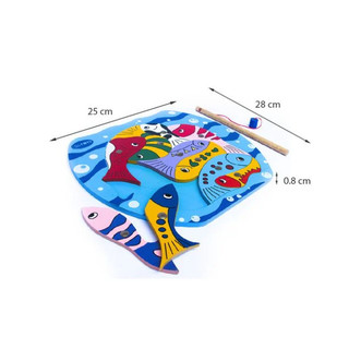 Đồ chơi gỗ - Bộ câu cá cho bé chính hãng Winwintoys 62362