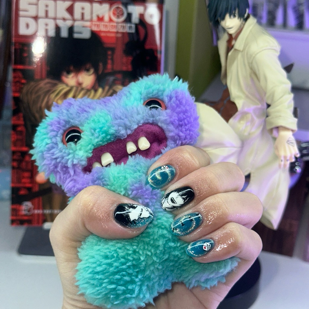 Nailbox Nagumo Yoichi thiết kế của Meo🎲 Nhắn sóp để chọn form và đo móng nhoa🎲