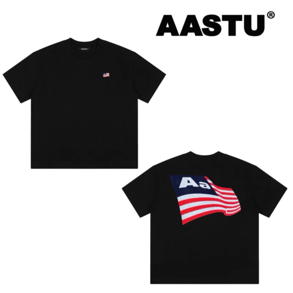 Áo thun AASTU hình lá cờ chuẩn