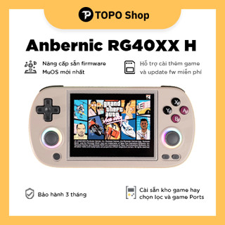 Anbernic RG40XX H - Cài sẵn HĐH MuOS 2025 và kho Game Java + Game Port chọn lọc