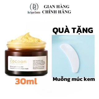  Mặt Nạ Chính Hãng Nghệ Hưng Yên Cocoon 30ml giảm thâm xỉn và đều màu da 