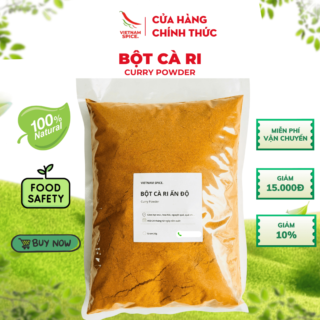 Bột Nấu Cà Ri chuẩn vị thơm ngon (Curry Powder)