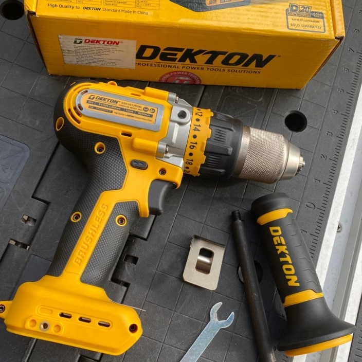 D20-ID1390BL Máy Khoan Gia Đình 3 Chức Năng 90Nm Sử Dụng Pin D20 DEKTON /Chân Pin DEWALT