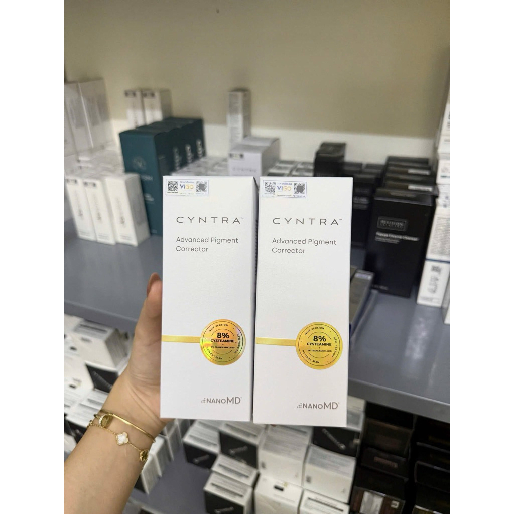 Kem dưỡng trắng da, hỗ trợ giảm nám NanoMD Cyntra Advance Pigment Corrector