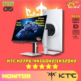  Màn Hình KTC H27P6 27 Inch 4K IPS | 160Hz 320Hz | USB Type-C | 99% sRGB – Siêu Mượt Siêu Nét 