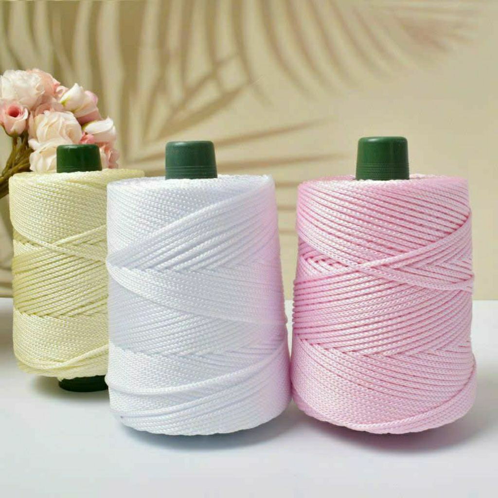 Sợi Dệt 3.mm móc túi xách,mũ handmade