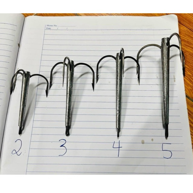 (Combo 2c)Lưỡi câu ba tiêu săn hàng câu ba tiêu đánh ba tiêu câu quăng câu mạng