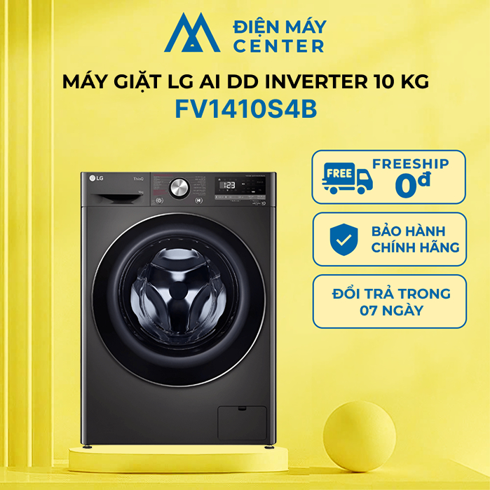 Máy giặt LG AI DD Inverter 10 kg FV1410S4B