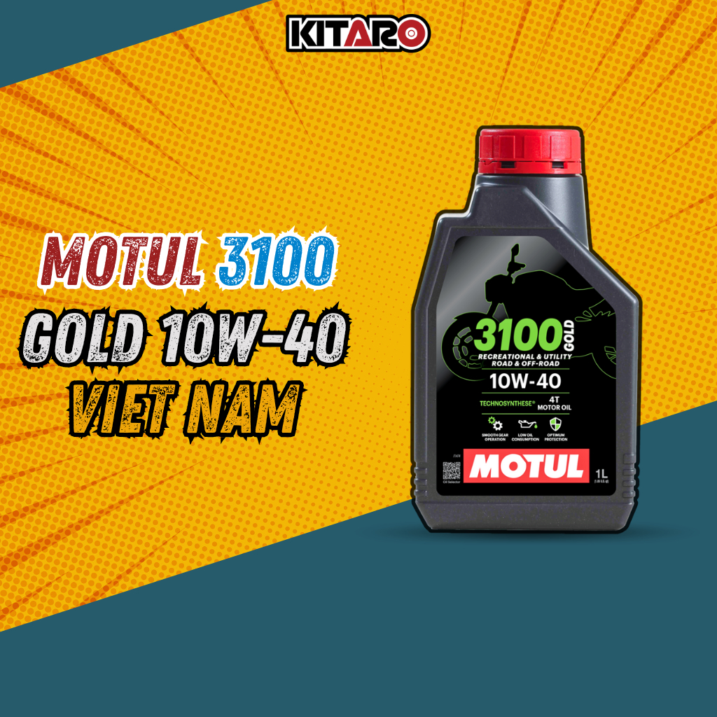 Nhớt Xe Máy Motul Gold 3100 10W40 1L