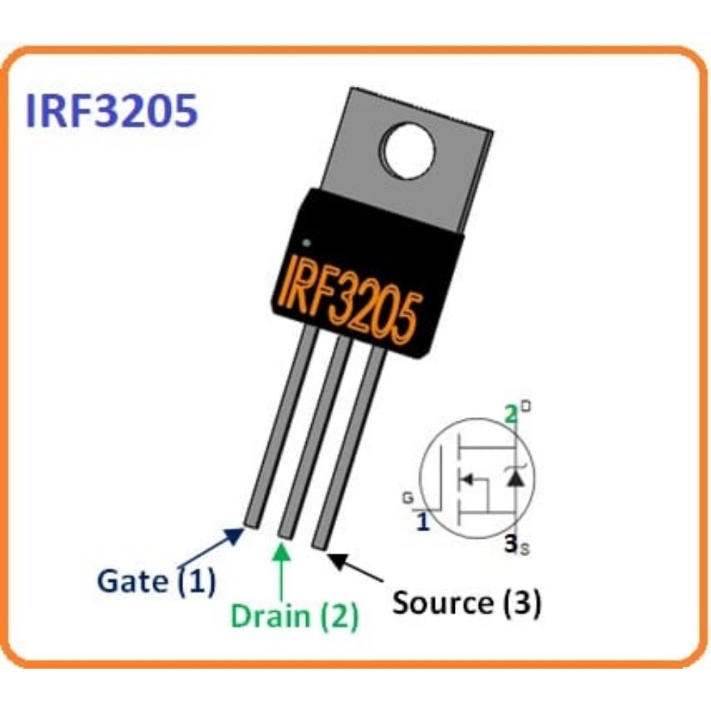 4 chiếc Mosfet Irf 3205