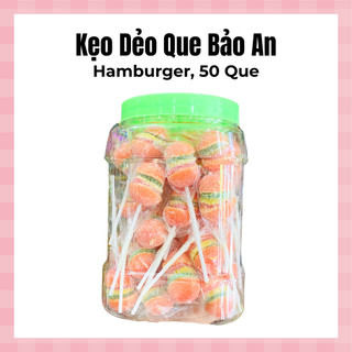 Kẹo Dẻo Mẫu Mới, 1 Hủ 50 Que - Date luôn mới
