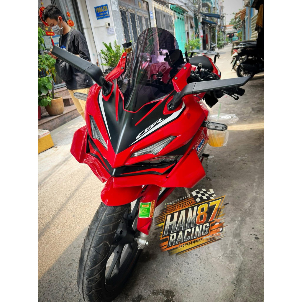 Cánh gió ngàm gió bản V2 CBR150R 2021/2024 ráp chuẩn đẹp