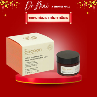  Mặt nạ nghệ Hưng Yên cocoon 30ml  Turmeric face mask  đều màu giảm thâm - myphamdrmai 