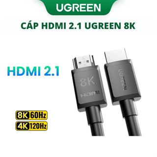  Cáp HDMI 2.1 1m 2m 3m 5m 8K@60Hz 48Gbps 4K 240Hz Ugreen HD175  Hỗ trợ HDR eARC 45433 