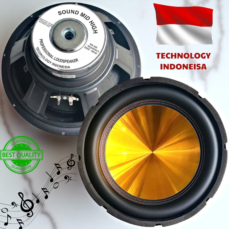 LOA BASS SUB 30 ( 1 CÁI ) RỜI MÀN VÀNG HÀNG MỚI 100% NHẬP KHẨU INDONESIA CHUYÊN RÁP LOA SUB HƠI - SU