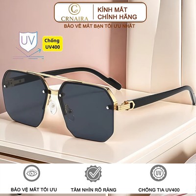 Kính mát nam Crnaira watch M24 chống tia cực tím tiêu chuẩn UV400 bảo vệ mắt khi đi ngoài trời