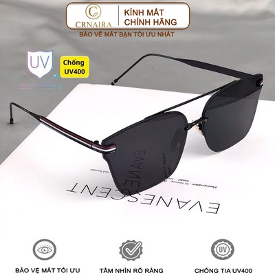 Kính mát vuông nam nữ Crnaira watchTM0140 lái xe chống tia cực tím Thể Thao Trẻ Trung - Chống UV400
