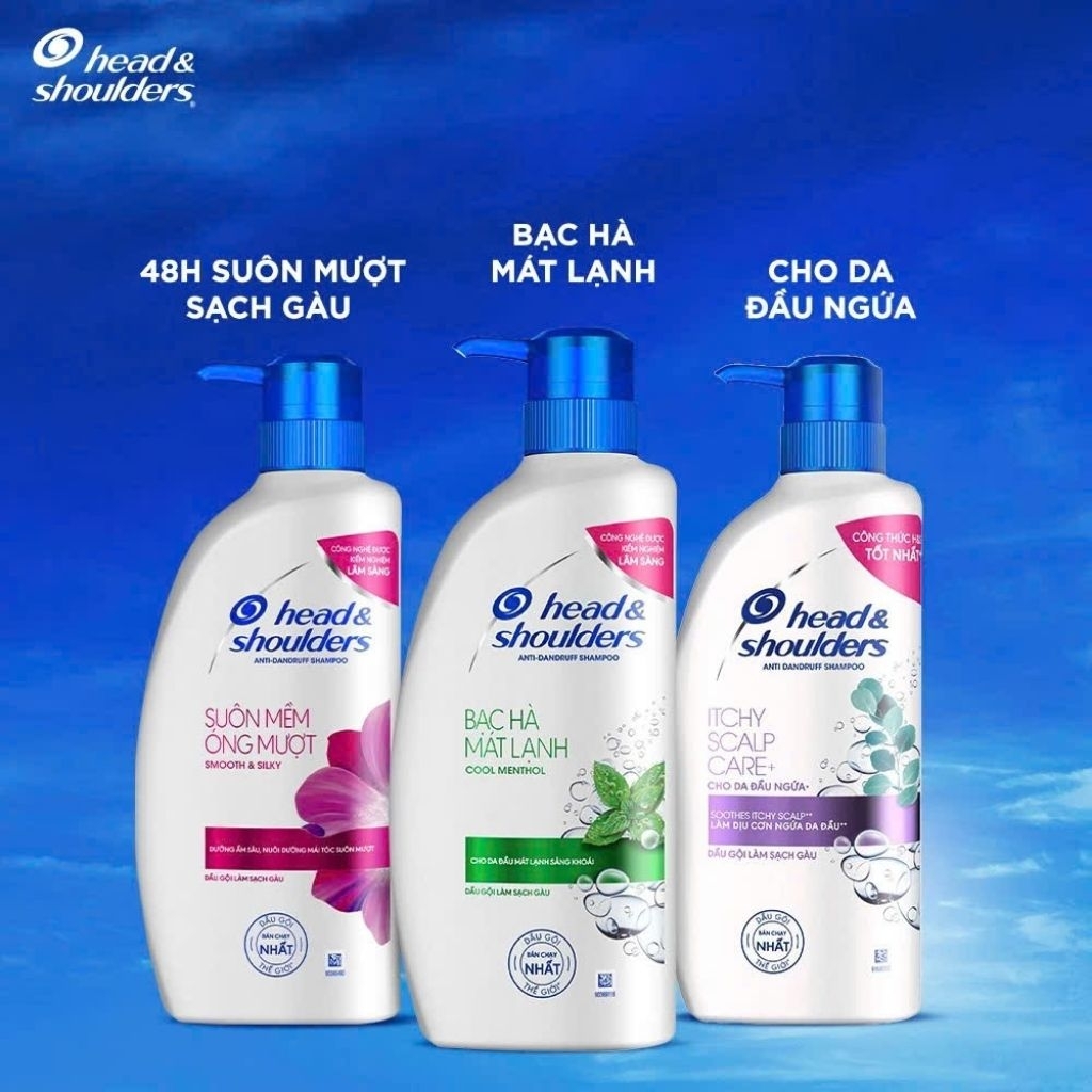 Dầu Gội Head and Shoulders Thái Lan 370ml