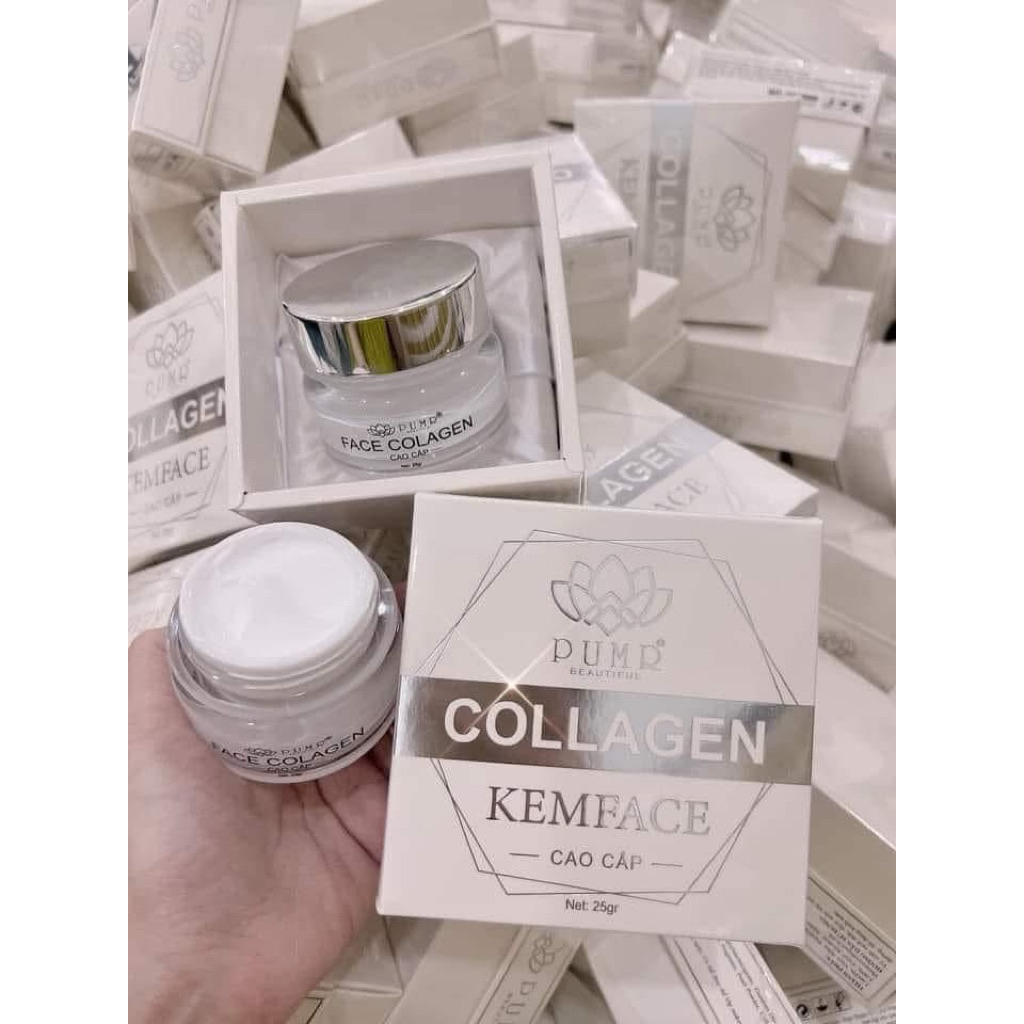 KEM FACE COLLAGEN PUMR- BAO BÌ MỚI- CHẤT KEM NHƯ CŨ