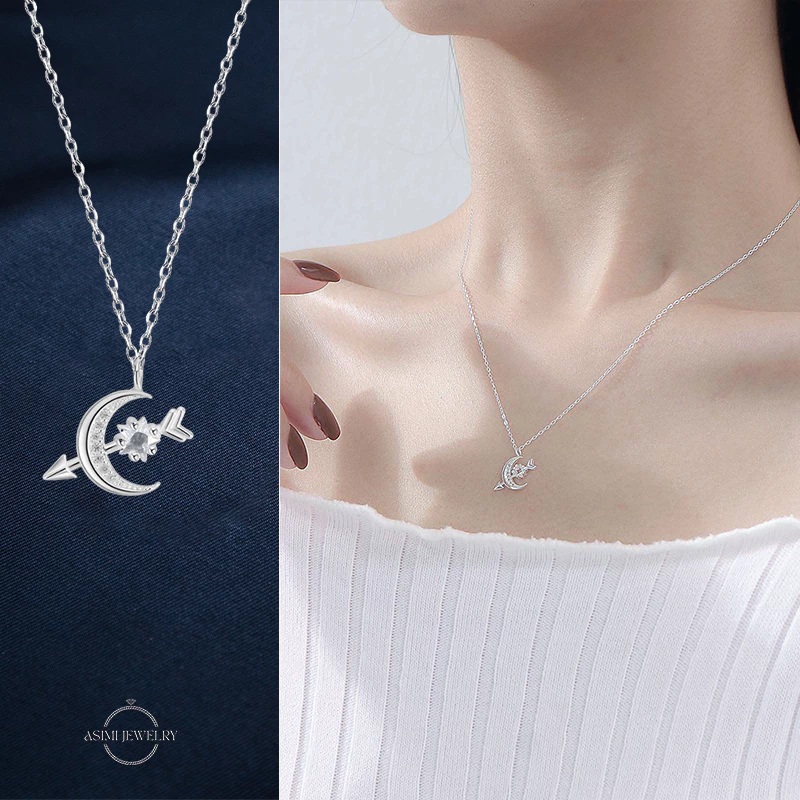 Dây chuyền bạc nữ Artemis Asimi Stellar Artemis DC66 3